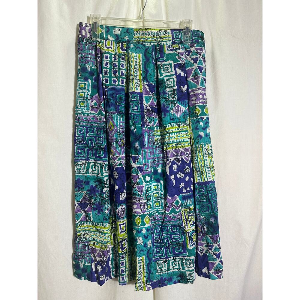 80’s Vintage Abstract Skirt | Adam & Yves